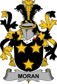 Irish Coat of Arms for Moran or O