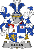 Irish Coat of Arms for Hagan or O