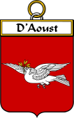 French Coat of Arms Badge for d