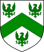 English Family Shield for Blewet