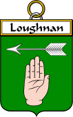 Irish Badge for Loughnan or O