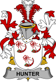 Irish Coat of Arms for Hunter