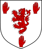 Irish Family Shield for MacGeoghegan or O