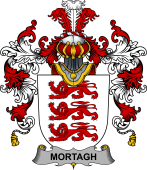 Irish Family Coat of Arms (v.25b) Mortagh or O