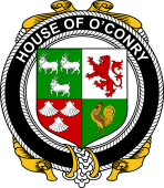 Irish Coat of Arms Badge for the O