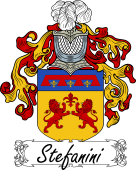 Araldica Italiana Coat of arms used by the Italian family Stefanini