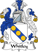 English Coat of Arms for the family Whitley