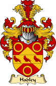 English Coat of Arms (v.23) for the family Hadley