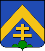 French Family Shield for Combe (de la)