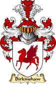 Welsh Family Coat of Arms (v.23) for Birkinshaw (of Llansannan, Denbighshire)