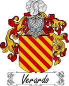 Araldica Italiana Coat of arms used by the Italian family Verardo