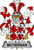 Irish Coat of Arms for McTiernan or Kiernan