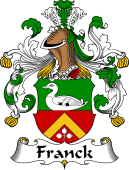 German Wappen Coat of Arms for Franck