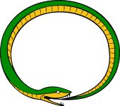 Serpent Reversed Embowed Biting His Tail