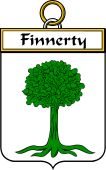 Irish Badge for Finnerty or O