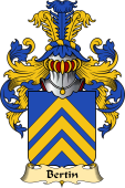 French Family Coat of Arms (v.23) for Bertin