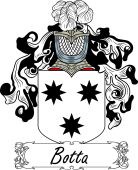 Araldica Italiana Coat of arms used by the Italian family Botta