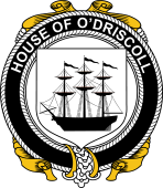 Irish Coat of Arms Badge for the O