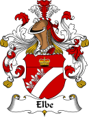 German Wappen Coat of Arms for Elbe