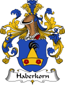 German Wappen Coat of Arms for Haberkorn