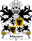 Welsh Coat of Arms for Macsen (WLEDIG, Roman Emperor Maximus)