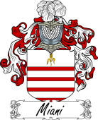 Araldica Italiana Coat of arms used by the Italian family Miani