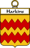Irish Badge for Harkins or O
