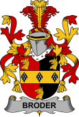 Irish Coat of Arms for Broder or O