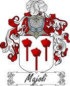 Araldica Italiana Coat of arms used by the Italian family Majoli