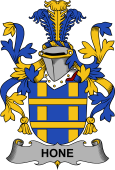 Irish Coat of Arms for Hone or O