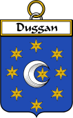 Irish Badge for Duggan or O