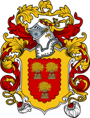 English or Welsh Coat of Arms for Kemp