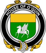 Irish Coat of Arms Badge for the O