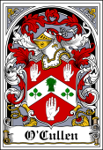 Irish Coat of Arms Bookplate for O