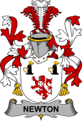 Irish Coat of Arms for Newton