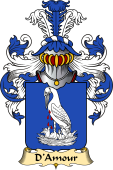 French Family Coat of Arms (v.23) for Amour (d