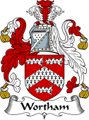 English Coat of Arms for the family Wortham