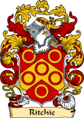 English or Welsh Family Coat of Arms (v.23) for Ritchie