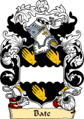 English or Welsh Family Coat of Arms (v.23) for Bate