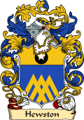 English or Welsh Family Coat of Arms (v.23) for Hewston (Wigtoft, Lincolnshire)