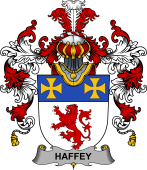 Irish Family Coat of Arms (v.25b) Haffey or O'Haffy