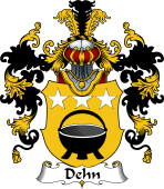 German Wappen Coat of Arms (v.25) Dehn