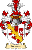 English Coat of Arms (v.23) for the family Steward