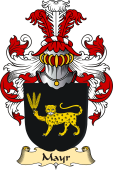 v.23 Coat of Family Arms from Germany for Mayr