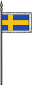 Flag-Sweden-Fringed