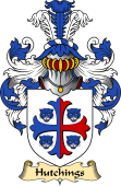 English Coat of Arms (v.23) for the family Hutchings