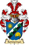 v.23 Coat of Family Arms from Germany for Sonneman