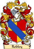 English or Welsh Family Coat of Arms (v.23) for Robley (Ref Berry)