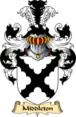 English Coat of Arms (v.23) for the family Middleton