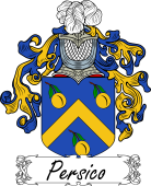 Araldica Italiana Coat of arms used by the Italian family Persico